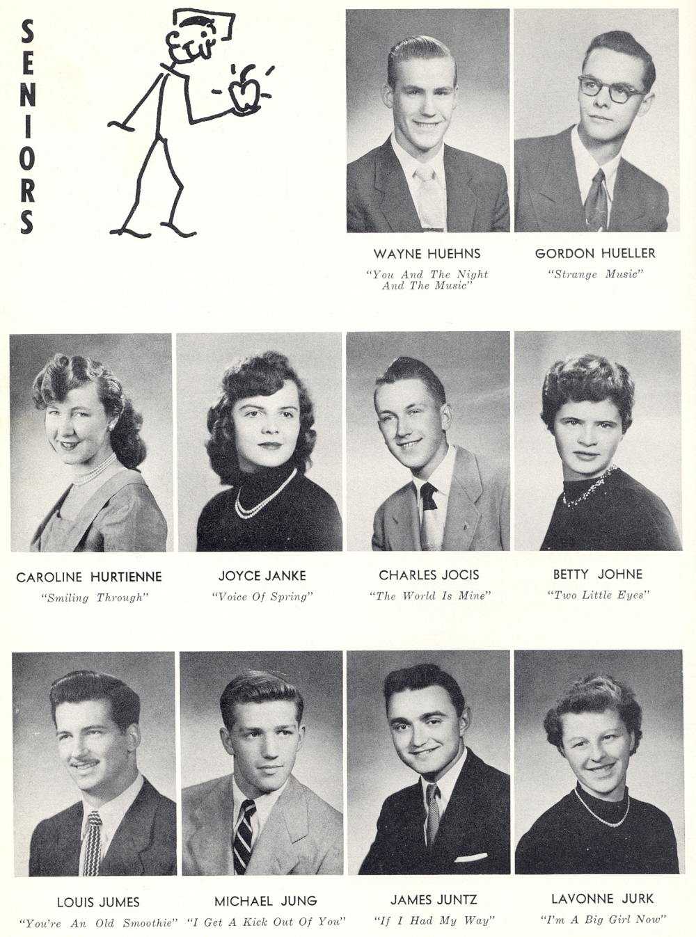 1954 Sheboygan Central High School Yearbook